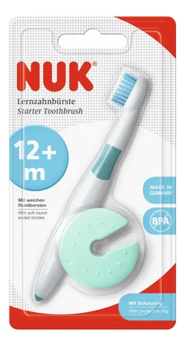 NUK CEPILLO DE DIENTES CON ANILLO PROTECTOR
